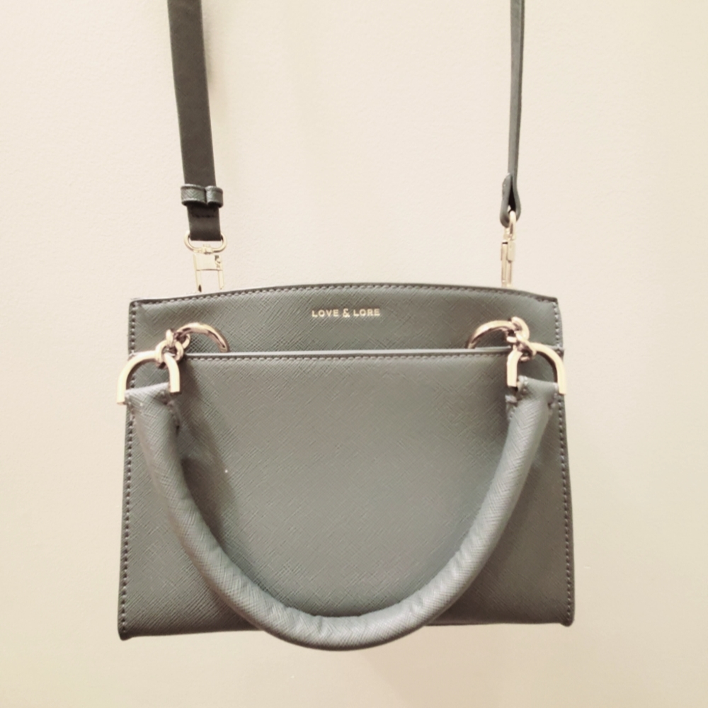 Love and Lore Mini Satchel bag, grey - Picture 4 of 12
